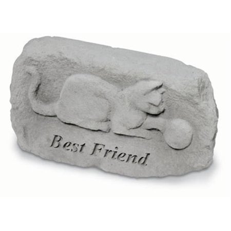 KAY BERRY INC Kay Berry- Inc. 93820 Cat Plaque - Best Friend -10 Inches x 5.5 Inches 93820